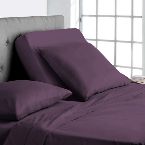 Breathable Luxury Top Split-King: Adjustable King Bed Sheets - Bed Sheet Set - 100% Egyptian Cotton - 800 Thread Count - 15 Inch Deep P... - Premium Ultra-Soft Pillowcase Pair for Sleeping - Default Title