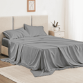 Premium Egyptian Cotton Twin Bed Sheet Set 3 Piece, Hotel Luxury Super Soft 1800 Series Microfiber Bed Sheets Set, Wrinkle Free Breathable, U... - Cooling Hotel Quality Bedding Sheets and Pillowcases - Default Title