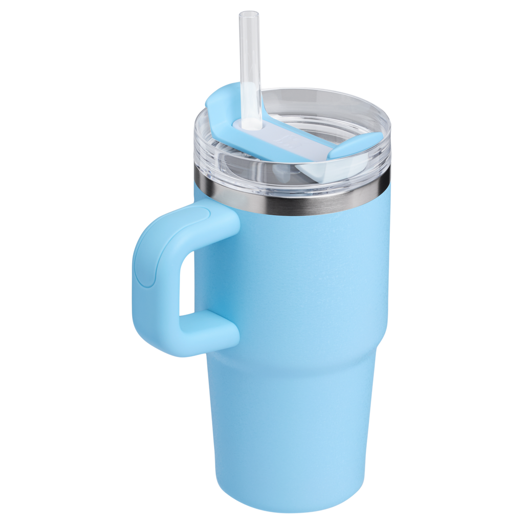 Large Capacity The Quencher H2.O Flowstate Tumbler D251V - Double-Wall Vacuum Insulated Travel Tumbler with Straw Detail