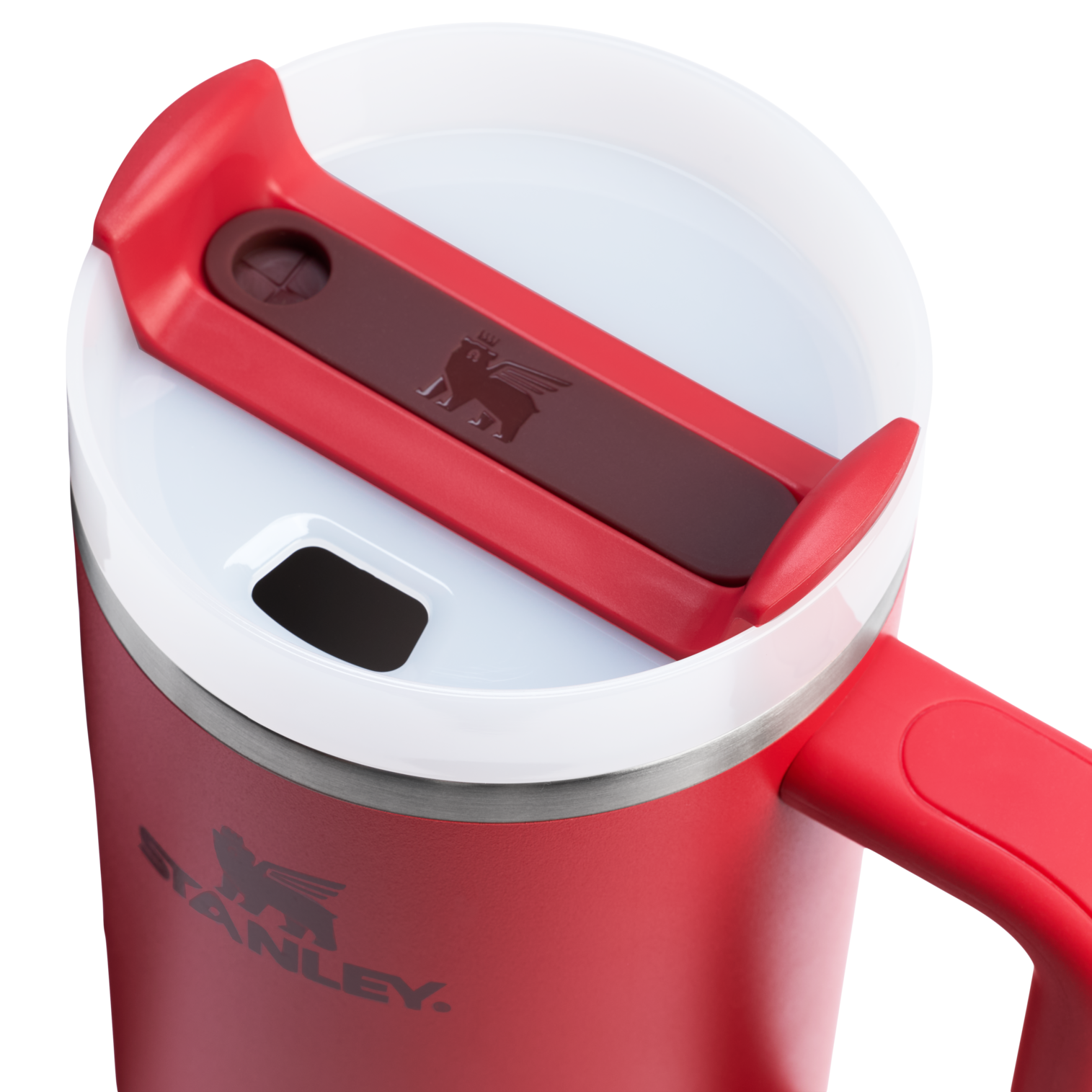 Car-Cup Friendly The Quencher H2.0 Flowstate Tumbler D050X - FlowState 3-Position Lid Insulated Travel Mug Detail