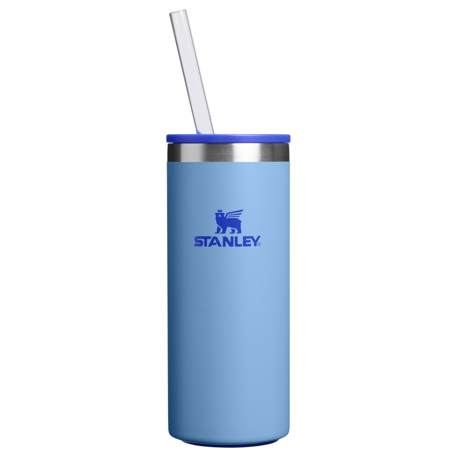 Ice-Retention The Everyday Slim Can Cooler Cup D065Q - Heavy-Duty Ice-Retention Food & Beverage Carrier - Blue Sky