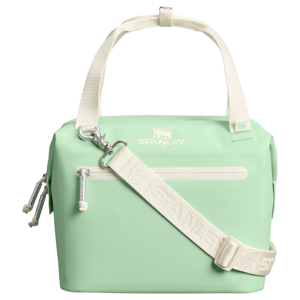 Portable Mini The All Day Julienne Mini Cooler D052R - Compact All-Weather Soft-Sided Cooler Backpack - Pistachio