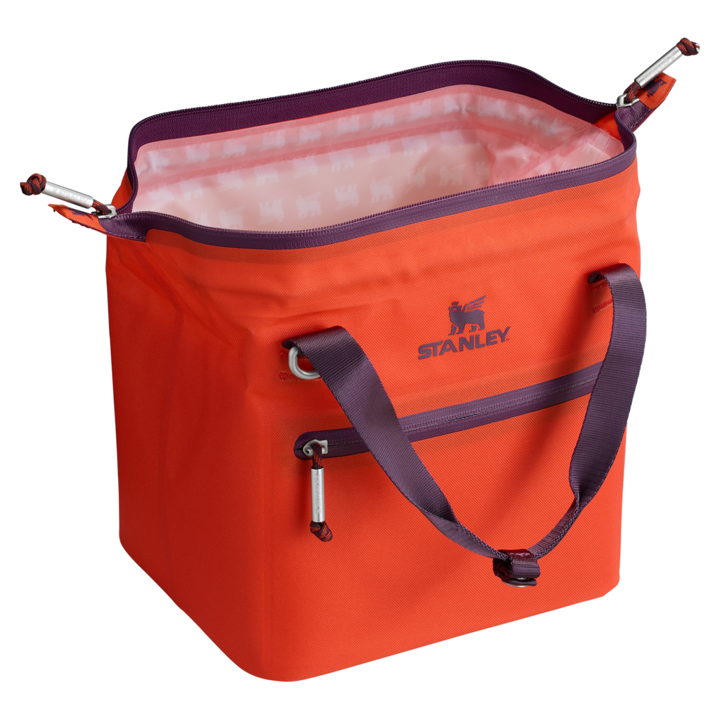 Portable Mini The All Day Julienne Mini Cooler D052R - Compact All-Weather Soft-Sided Cooler Backpack Detail