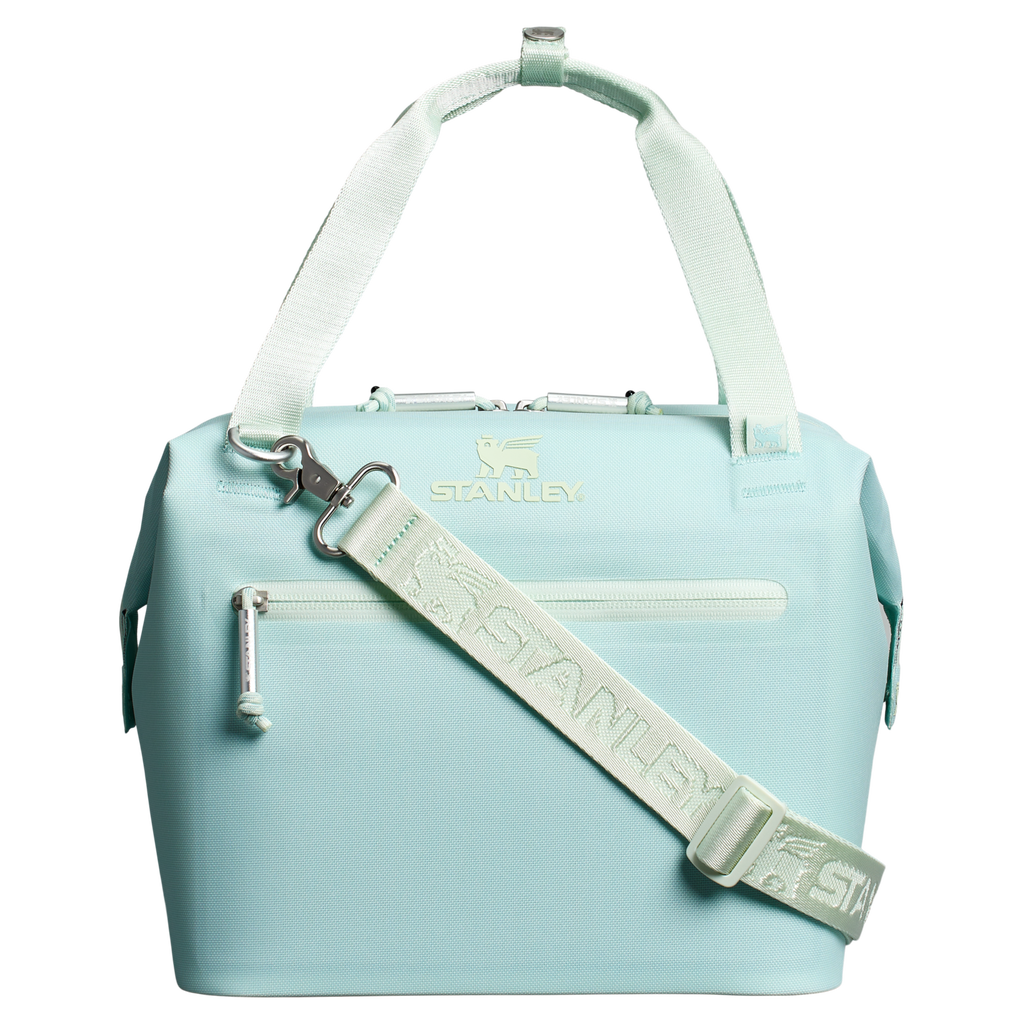 Portable Mini The All Day Julienne Mini Cooler D052R - Compact All-Weather Soft-Sided Cooler Backpack - Seafoam