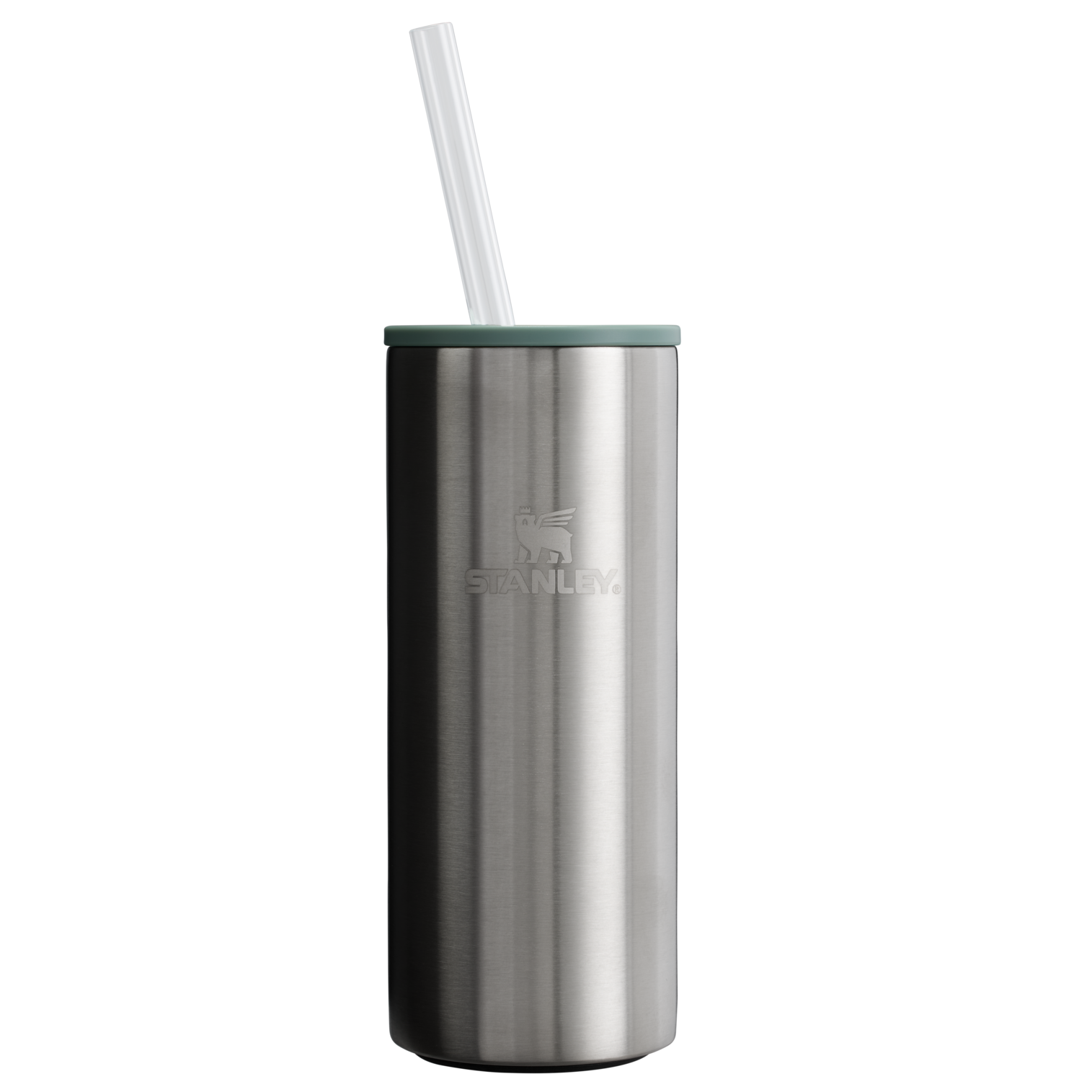 Leak-Proof Insulated The Everyday Slim Can Cooler Cup D255E - Leak-Proof Insulated Mini Cooler Bag for Lunch - Stainless Steel Shale