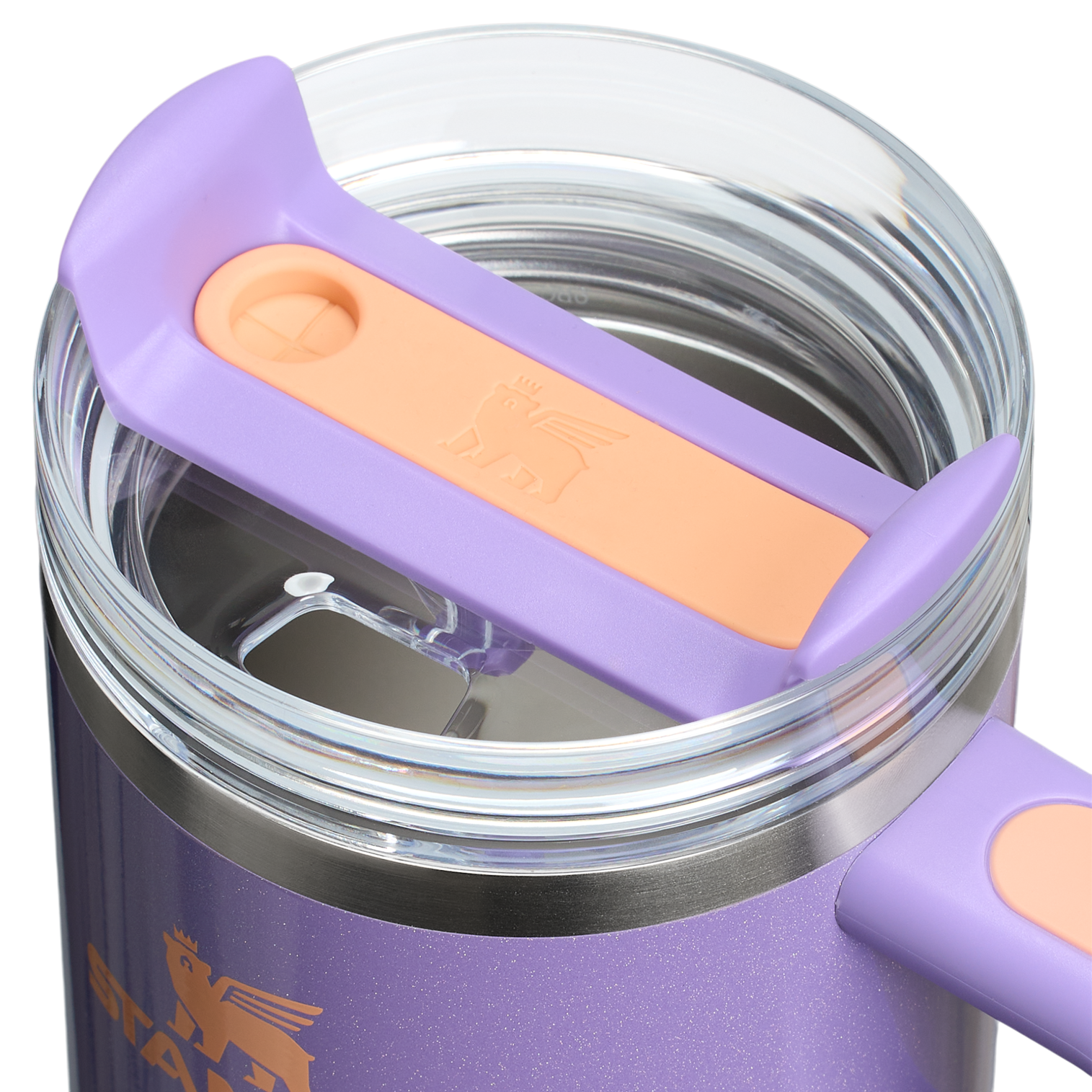 Large Capacity The Quencher H2.O Flowstate Tumbler D251V - Double-Wall Vacuum Insulated Travel Tumbler with Straw Detail