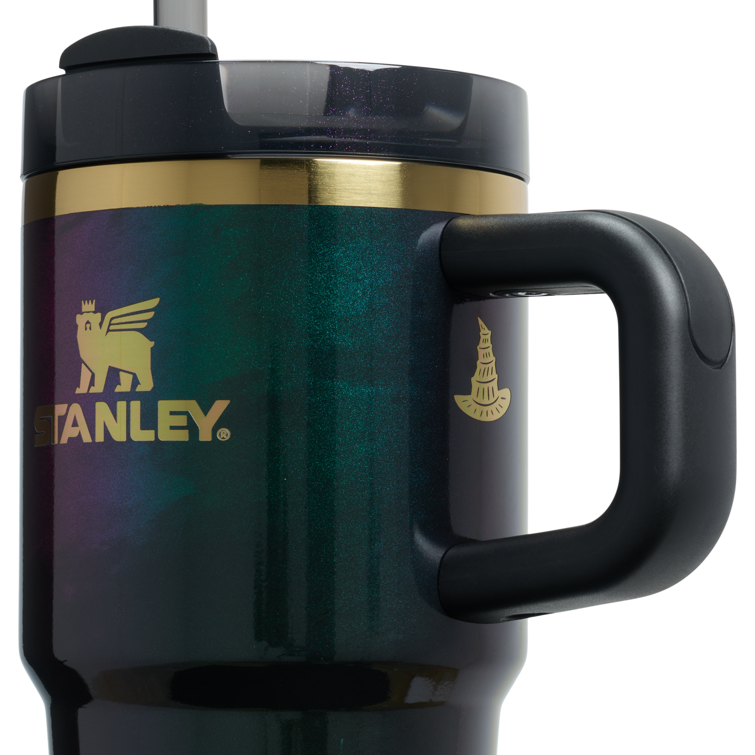 Car-Cup Friendly The Wicked for Good Quencher H2.0 Flowstate Tumbler D247R - FlowState 3-Position Lid Insulated Travel Mug Detail