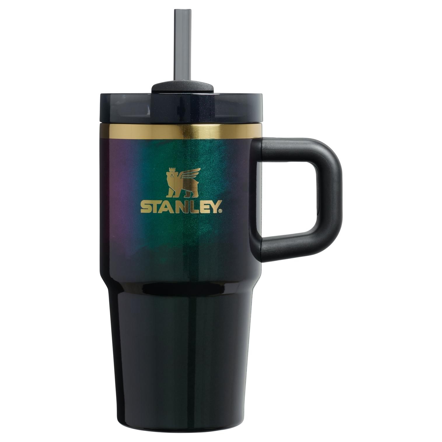 Car-Cup Friendly The Wicked for Good Quencher H2.0 Flowstate Tumbler D247R - FlowState 3-Position Lid Insulated Travel Mug - Elphaba For Good