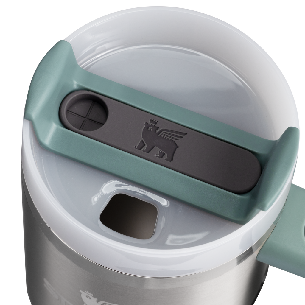 Large Capacity The Quencher H2.O Flowstate Tumbler D251V - Double-Wall Vacuum Insulated Travel Tumbler with Straw Detail