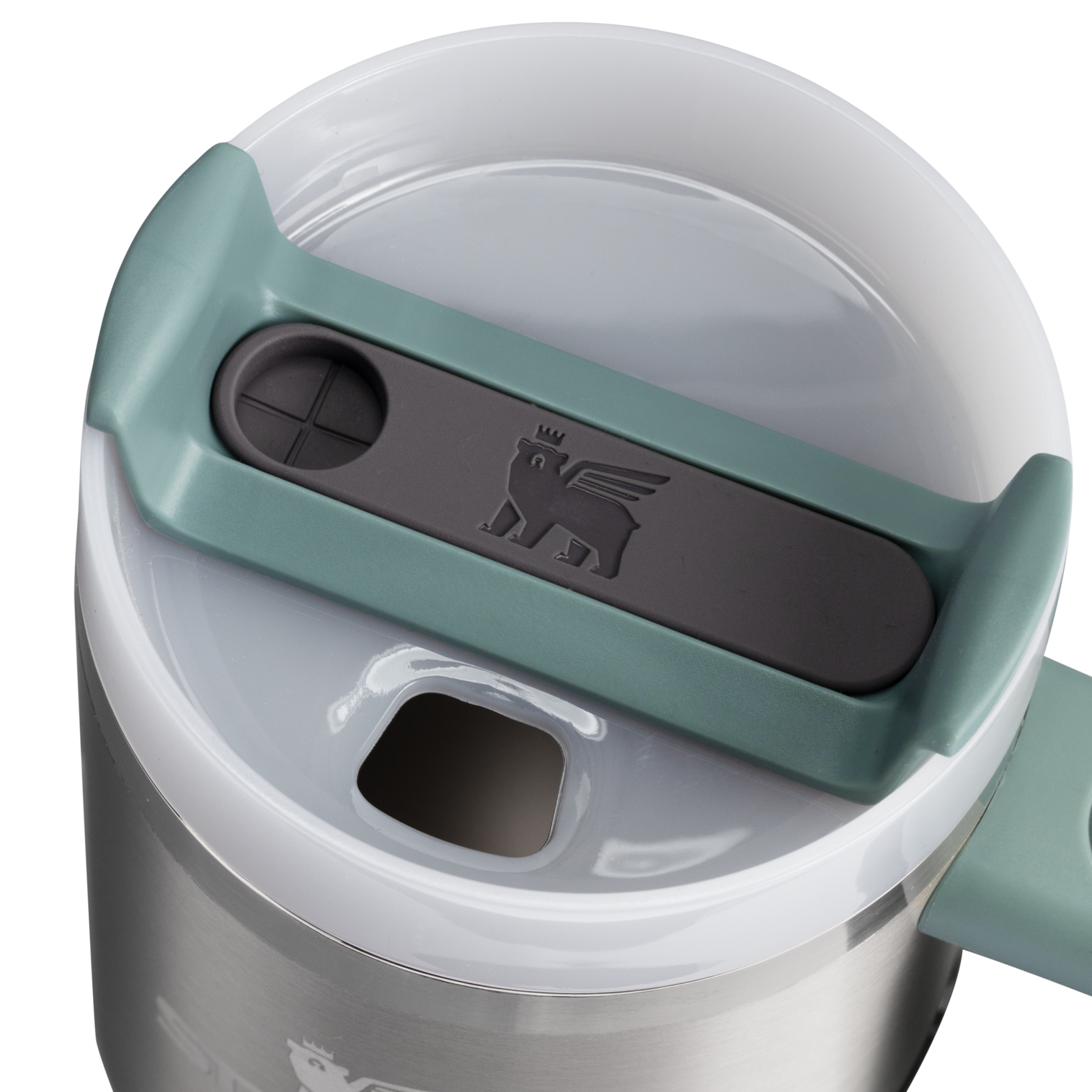 Large Capacity The Quencher H2.O Flowstate Tumbler D251V - Double-Wall Vacuum Insulated Travel Tumbler with Straw Detail