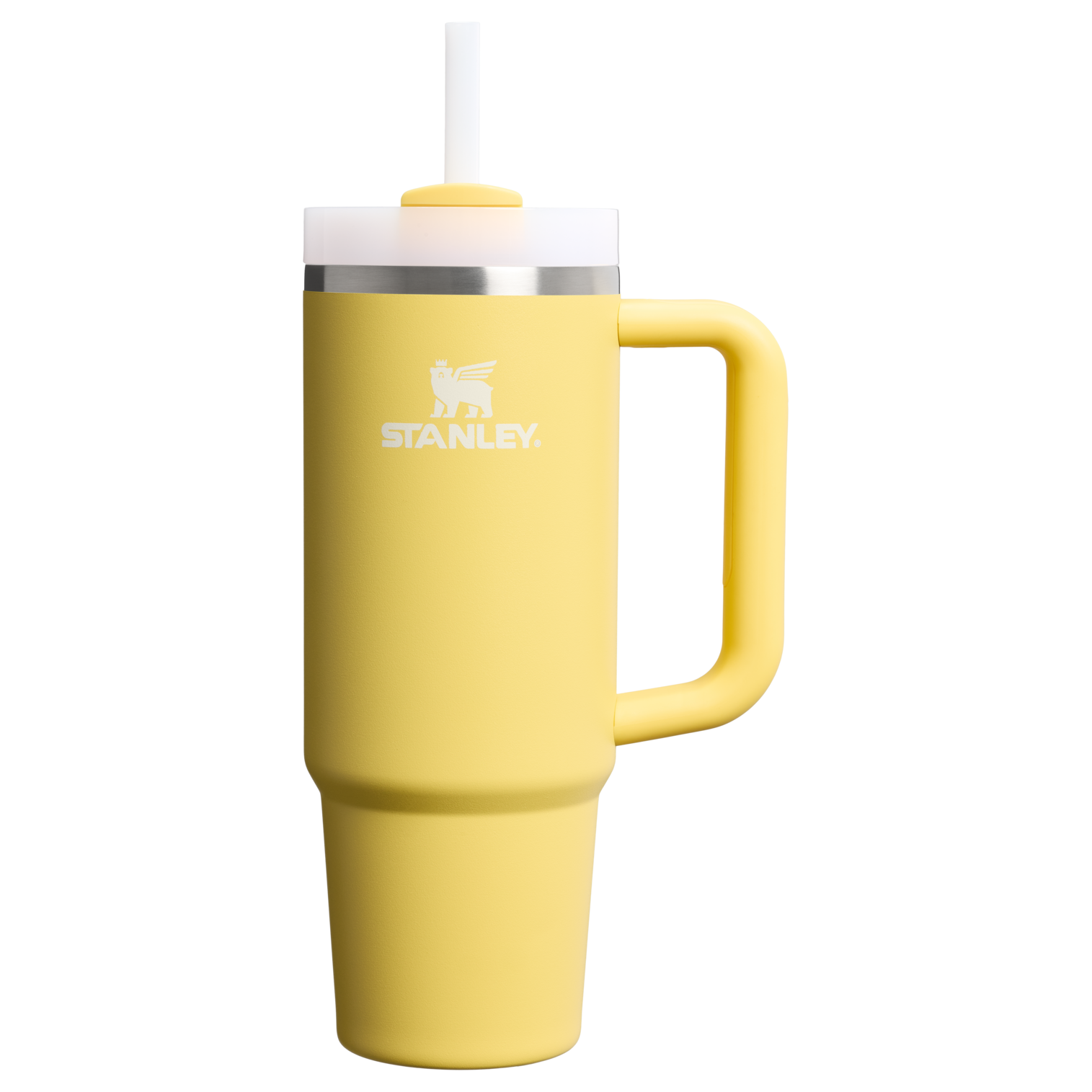Double-Wall Vacuum The Quencher H2.0 Flowstate Tumbler D051L - FlowState 3-Position Lid Insulated Travel Mug - Daffodil