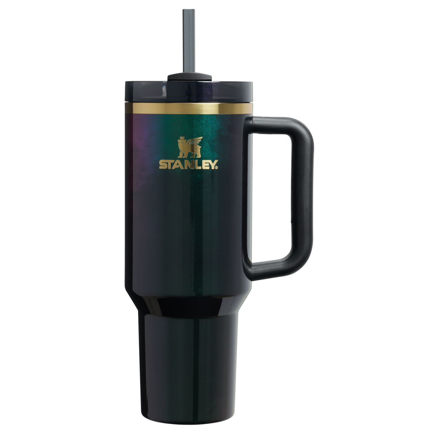Double-Wall Vacuum The Wicked for Good Quencher H2.0 Flowstate Tumbler D245R - 40oz Large Capacity Car-Cup Friendly Quencher - Elphaba For Good