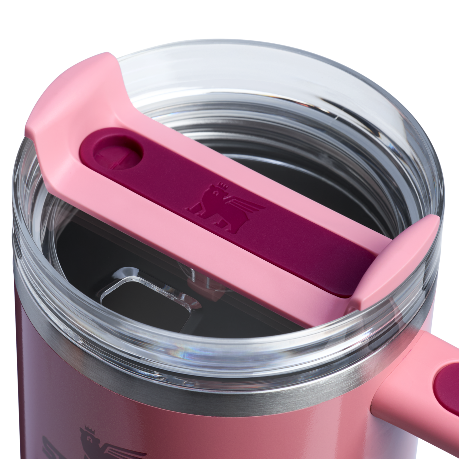 Car-Cup Friendly The Quencher H2.0 Flowstate Tumbler D050X - FlowState 3-Position Lid Insulated Travel Mug Detail