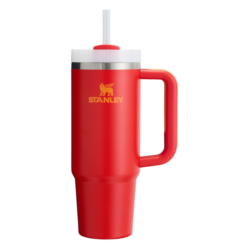 Car-Cup Friendly The Quencher H2.0 Flowstate Tumbler | Stanley Create D331C - Premium Stainless Steel Straw Cup for All-Day Hydration Detail