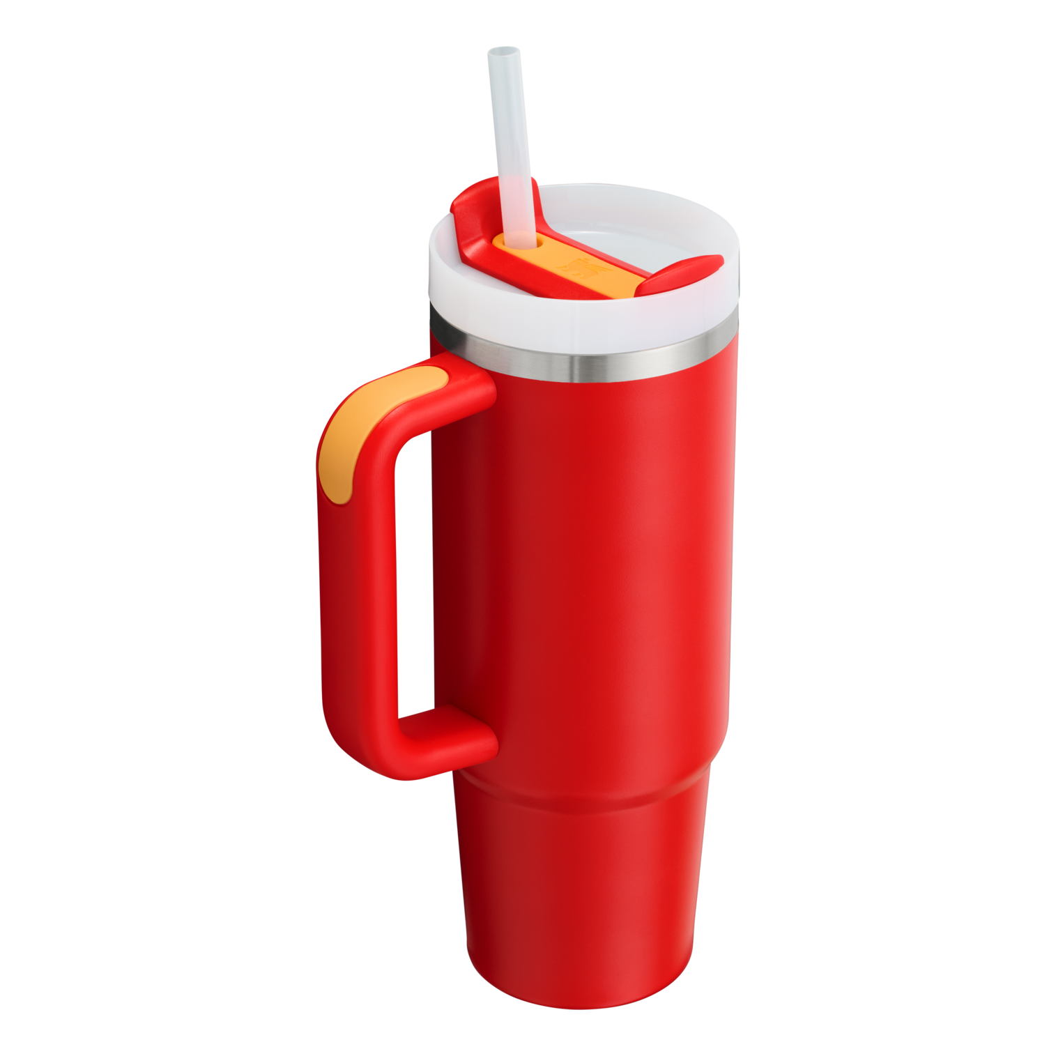 Car-Cup Friendly The Quencher H2.0 Flowstate Tumbler | Stanley Create D331C - Premium Stainless Steel Straw Cup for All-Day Hydration Detail