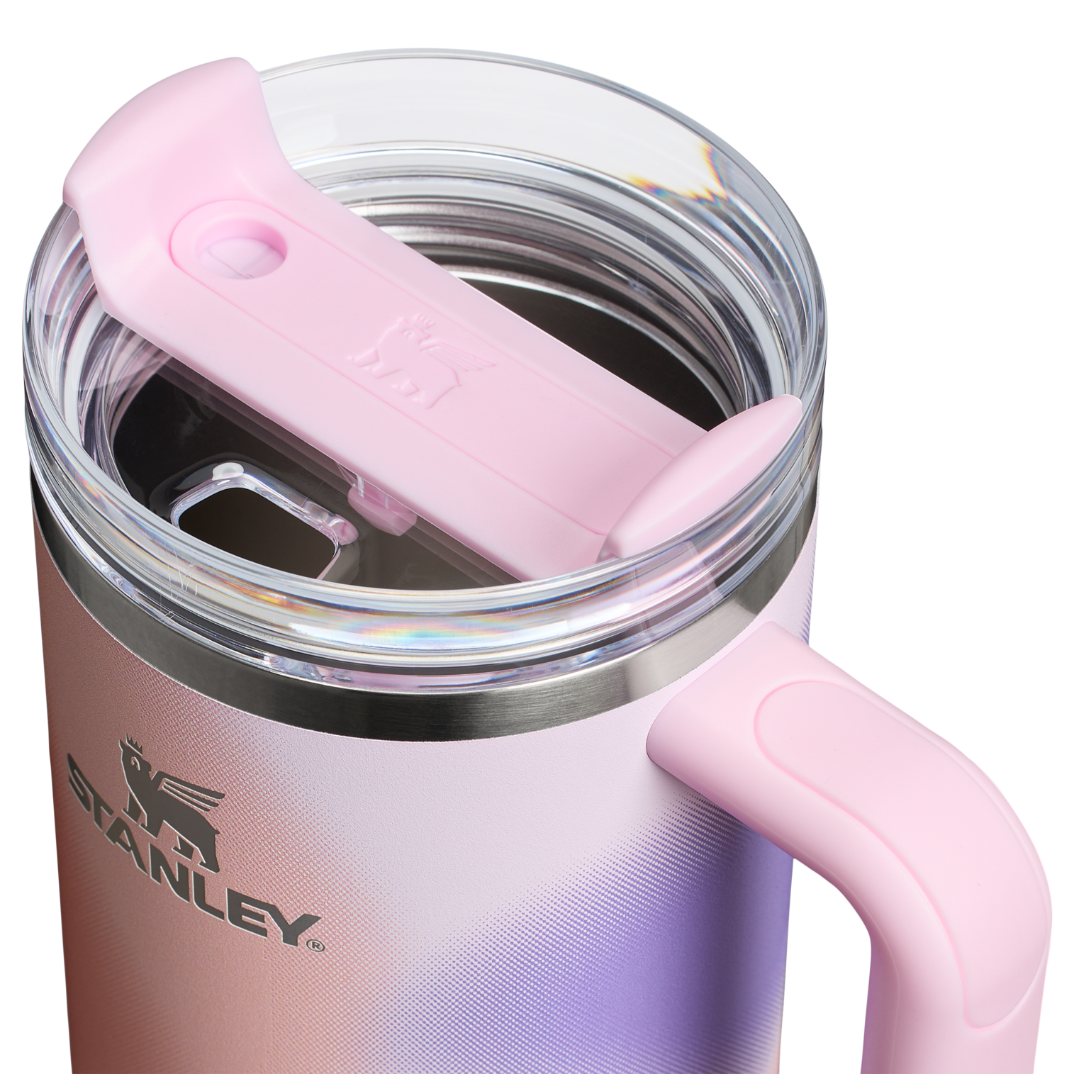 Car-Cup Friendly The Quencher H2.0 Flowstate Tumbler D050X - FlowState 3-Position Lid Insulated Travel Mug Detail