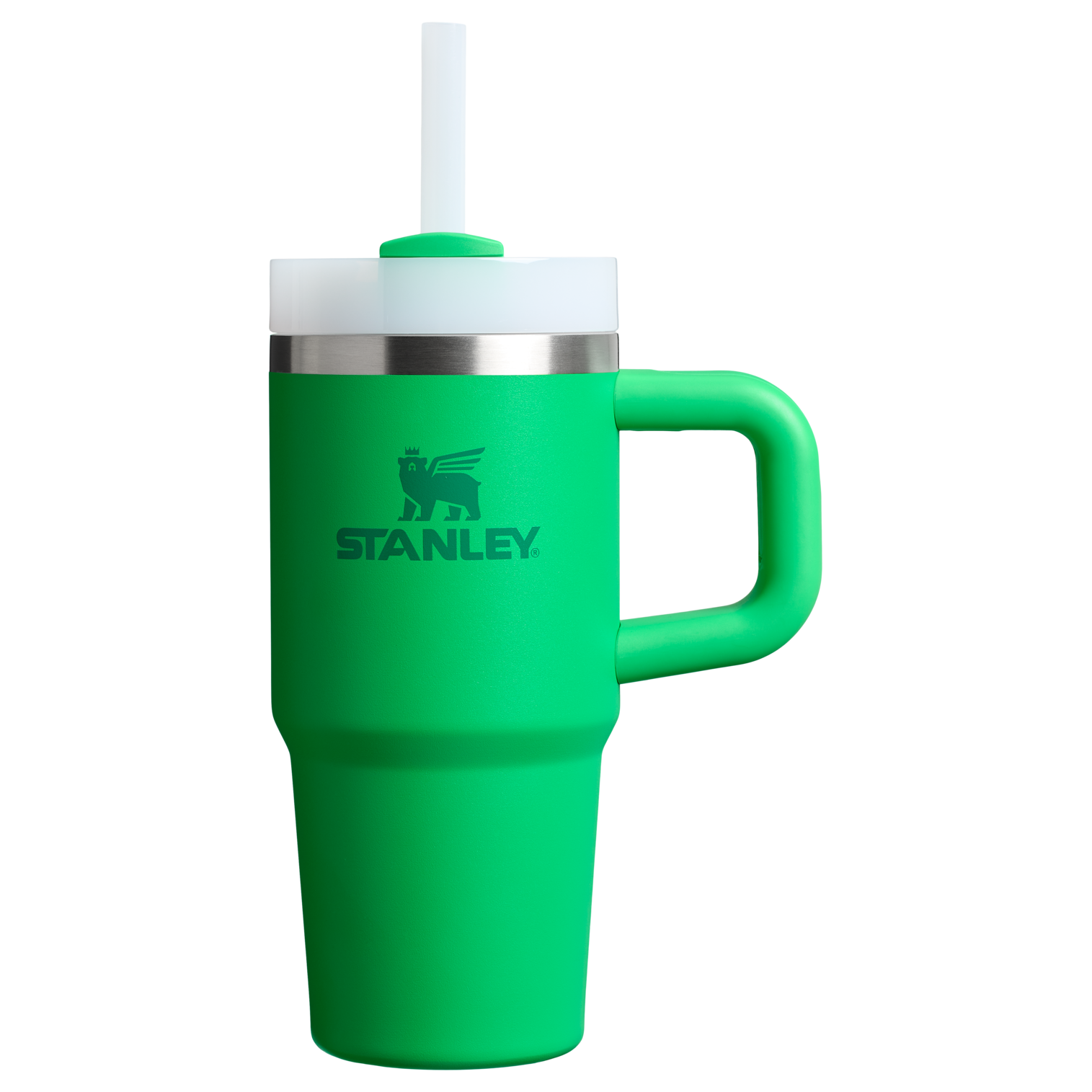 Splash-Resistant FlowState The Quencher H2.O Flowstate Tumbler | Stanley Create D291F - 40oz Large Capacity Car-Cup Friendly Quencher Detail