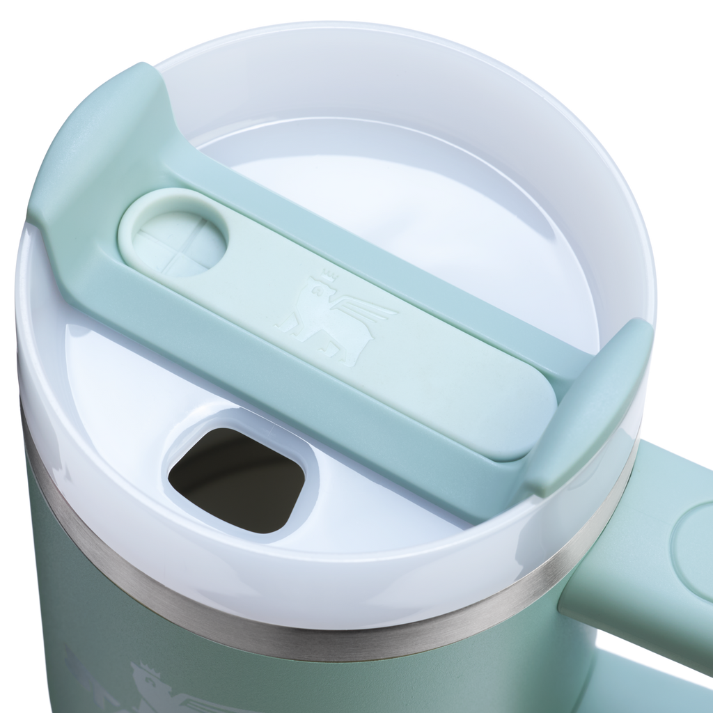 Insulated Travel The Quencher H2.O Flowstate Tumbler D068Z - 40oz Large Capacity Car-Cup Friendly Quencher Detail