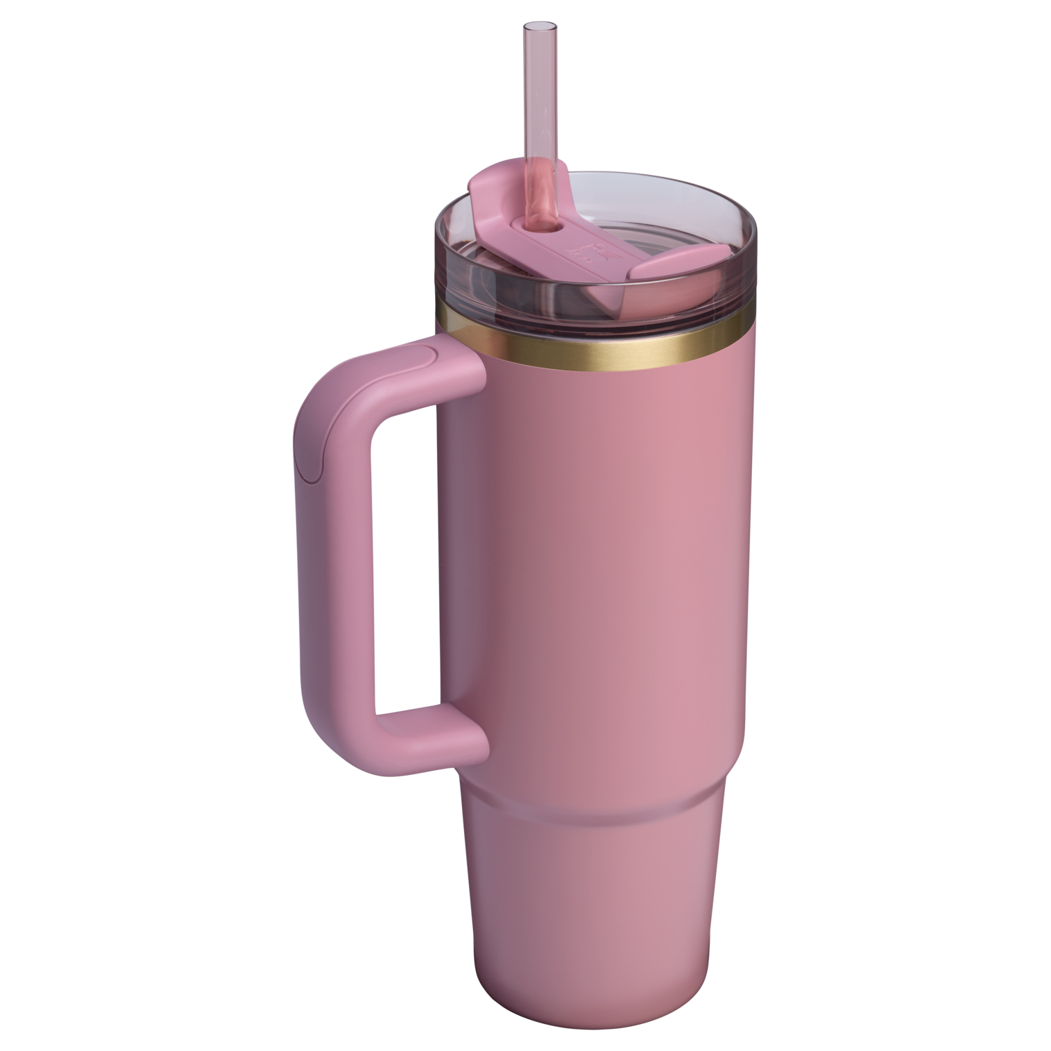 Car-Cup Friendly The Quencher H2.0 Flowstate Tumbler | Stanley Create D331C - Premium Stainless Steel Straw Cup for All-Day Hydration Detail