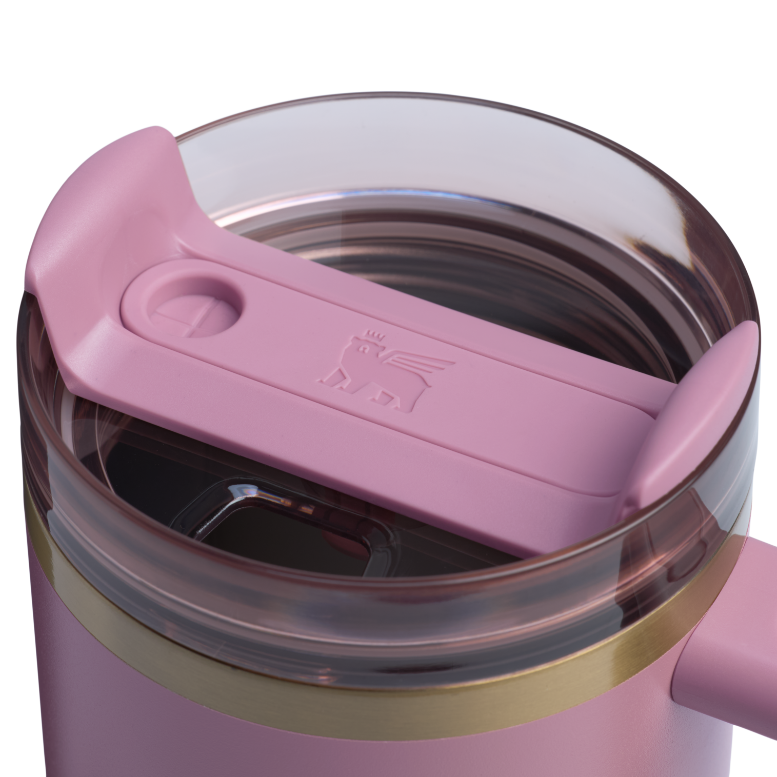 Car-Cup Friendly The Quencher H2.0 Flowstate Tumbler | Stanley Create D331C - Premium Stainless Steel Straw Cup for All-Day Hydration Detail