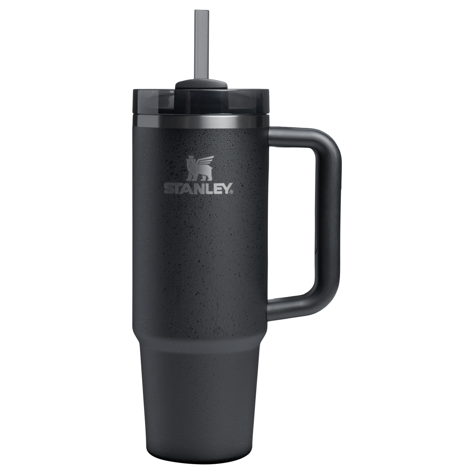 Car-Cup Friendly The Quencher H2.0 Flowstate Tumbler | Stanley Create D331C - Premium Stainless Steel Straw Cup for All-Day Hydration Detail