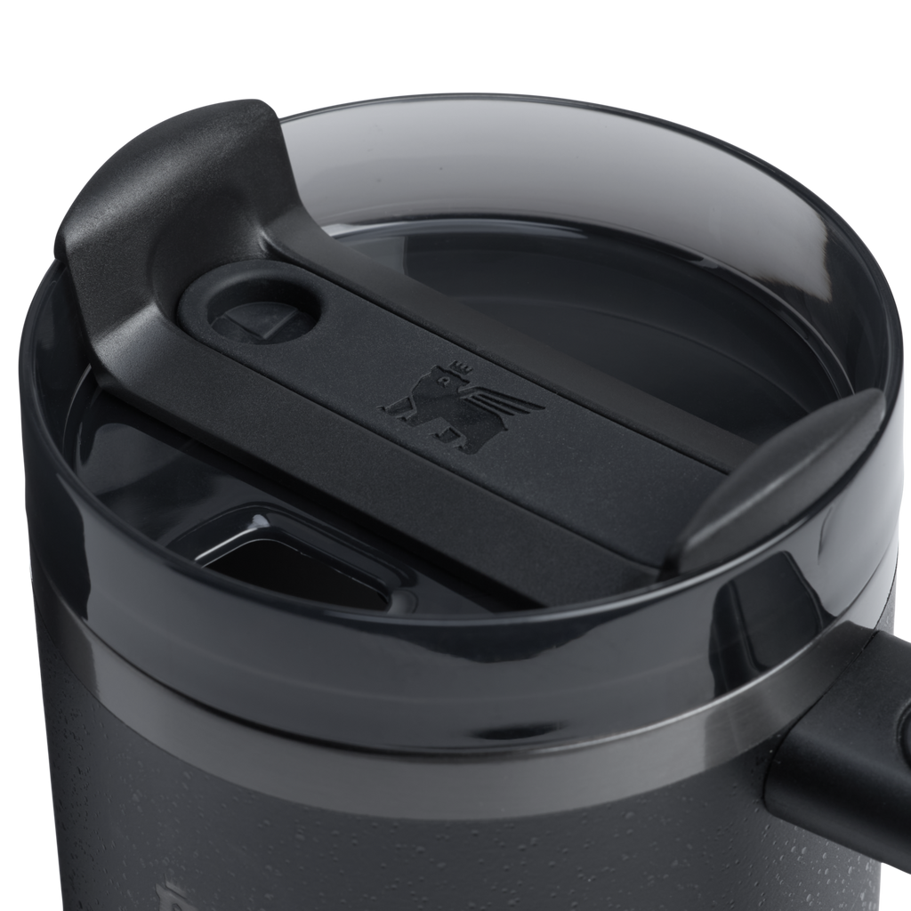 Car-Cup Friendly The Quencher H2.0 Flowstate Tumbler | Stanley Create D331C - Premium Stainless Steel Straw Cup for All-Day Hydration Detail