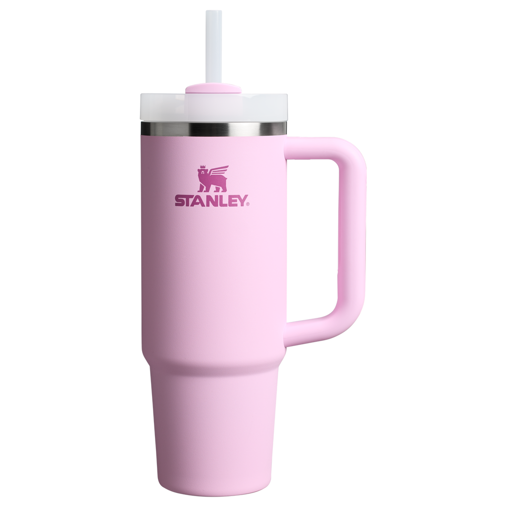 Car-Cup Friendly The Quencher H2.0 Flowstate Tumbler | Stanley Create D331C - Premium Stainless Steel Straw Cup for All-Day Hydration Detail