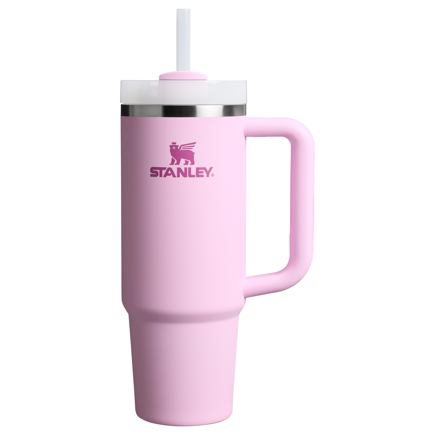 Car-Cup Friendly The Quencher H2.0 Flowstate Tumbler | Stanley Create D331C - Premium Stainless Steel Straw Cup for All-Day Hydration Detail