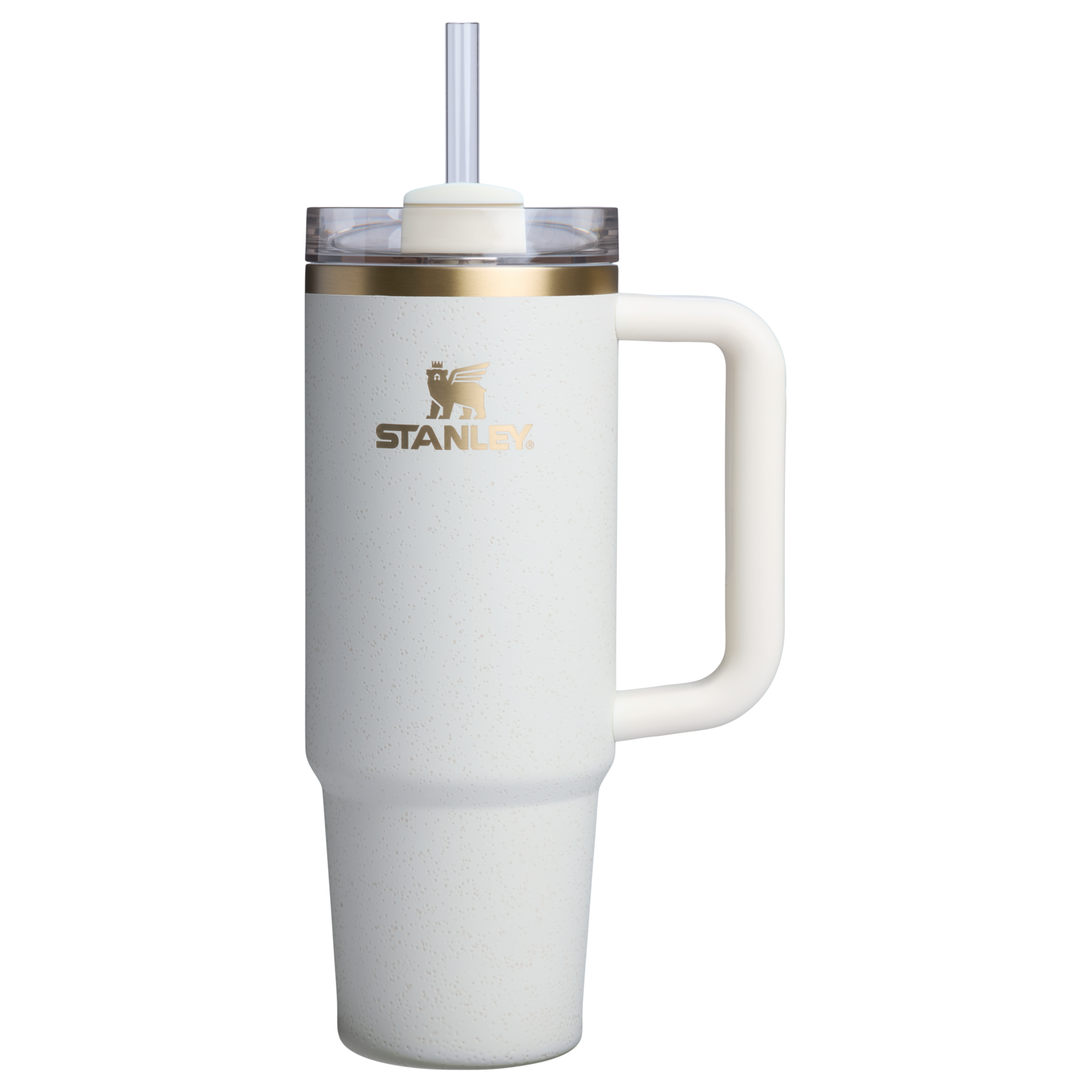 Car-Cup Friendly The Quencher H2.0 Flowstate Tumbler | Stanley Create D331C - Premium Stainless Steel Straw Cup for All-Day Hydration Detail