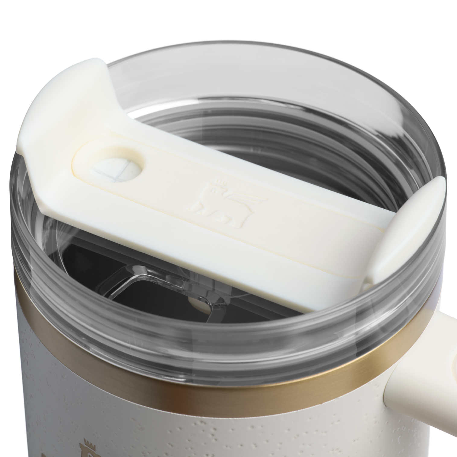 Car-Cup Friendly The Quencher H2.0 Flowstate Tumbler | Stanley Create D331C - Premium Stainless Steel Straw Cup for All-Day Hydration Detail