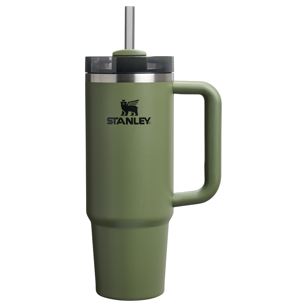 Double-Wall Vacuum The Quencher H2.0 Flowstate Tumbler D051L - FlowState 3-Position Lid Insulated Travel Mug - Dried Pine
