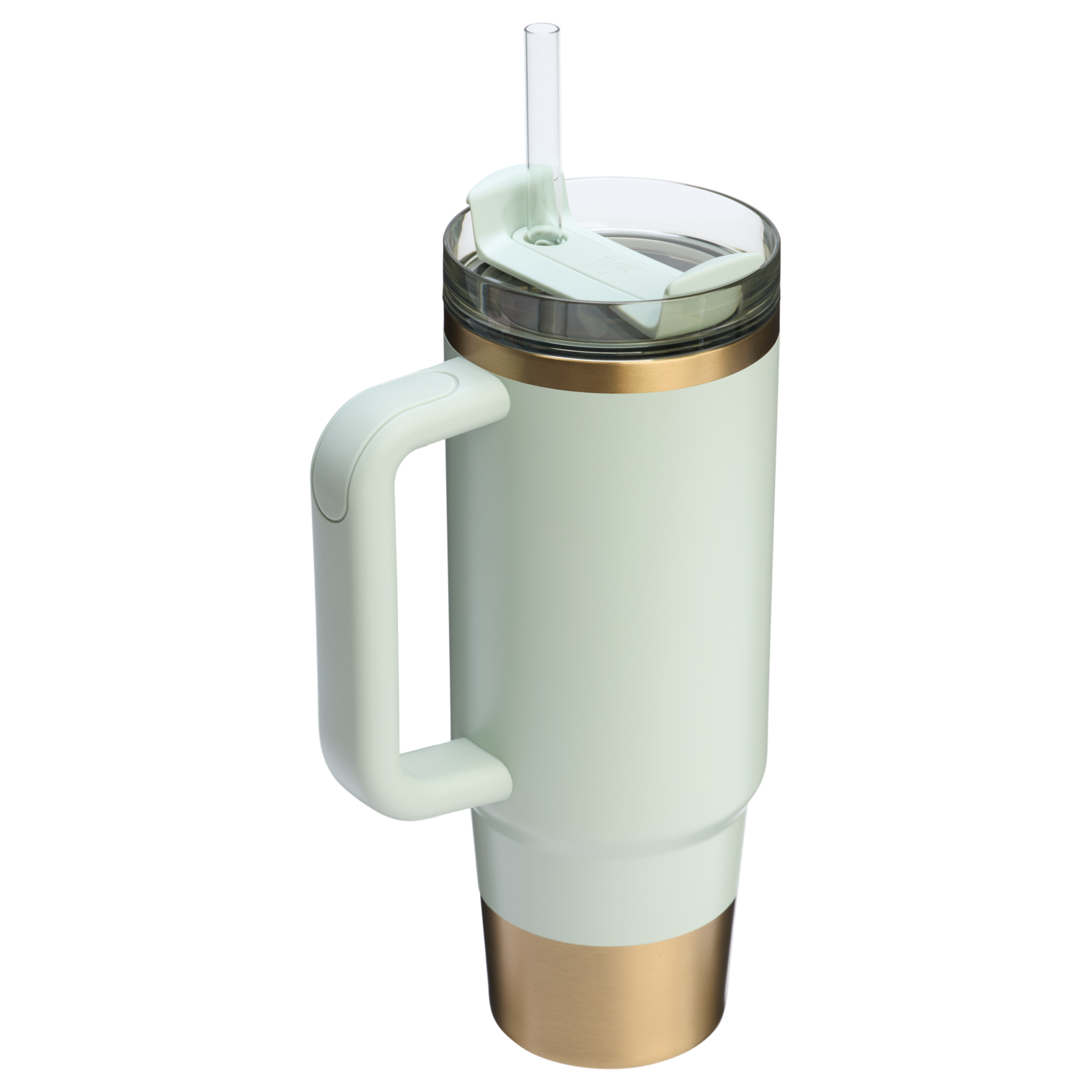 Car-Cup Friendly The Quencher H2.0 Flowstate Tumbler | Stanley Create D331C - Premium Stainless Steel Straw Cup for All-Day Hydration Detail