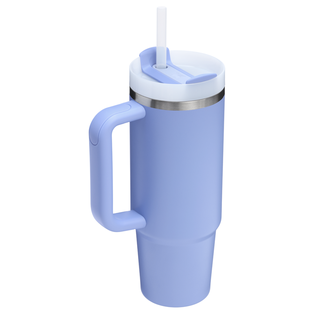 Car-Cup Friendly The Quencher H2.0 Flowstate Tumbler | Stanley Create D331C - Premium Stainless Steel Straw Cup for All-Day Hydration Detail
