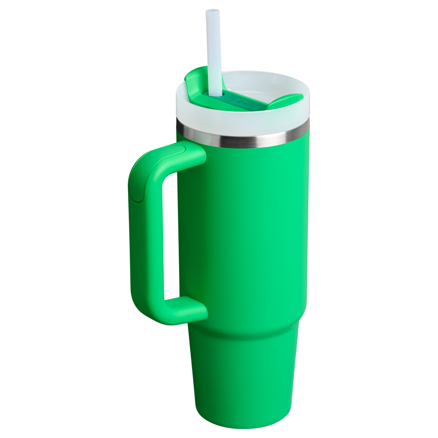 Car-Cup Friendly The Quencher H2.0 Flowstate Tumbler | Stanley Create D331C - Premium Stainless Steel Straw Cup for All-Day Hydration Detail