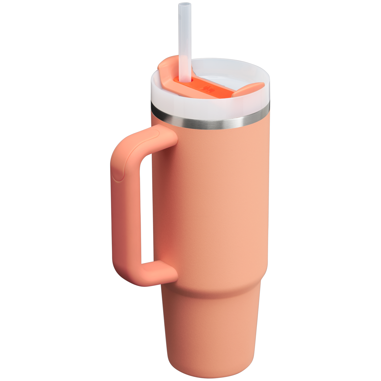 Car-Cup Friendly The Quencher H2.0 Flowstate Tumbler | Stanley Create D331C - Premium Stainless Steel Straw Cup for All-Day Hydration Detail