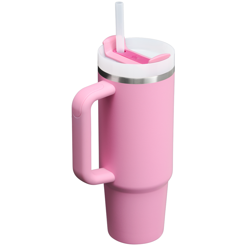Car-Cup Friendly The Quencher H2.0 Flowstate Tumbler | Stanley Create D331C - Premium Stainless Steel Straw Cup for All-Day Hydration Detail