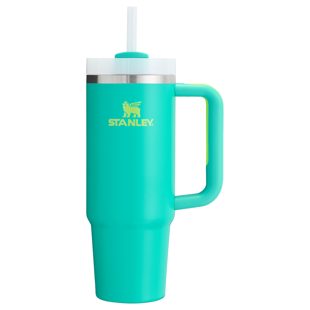 Car-Cup Friendly The Quencher H2.0 Flowstate Tumbler | Stanley Create D331C - Premium Stainless Steel Straw Cup for All-Day Hydration Detail