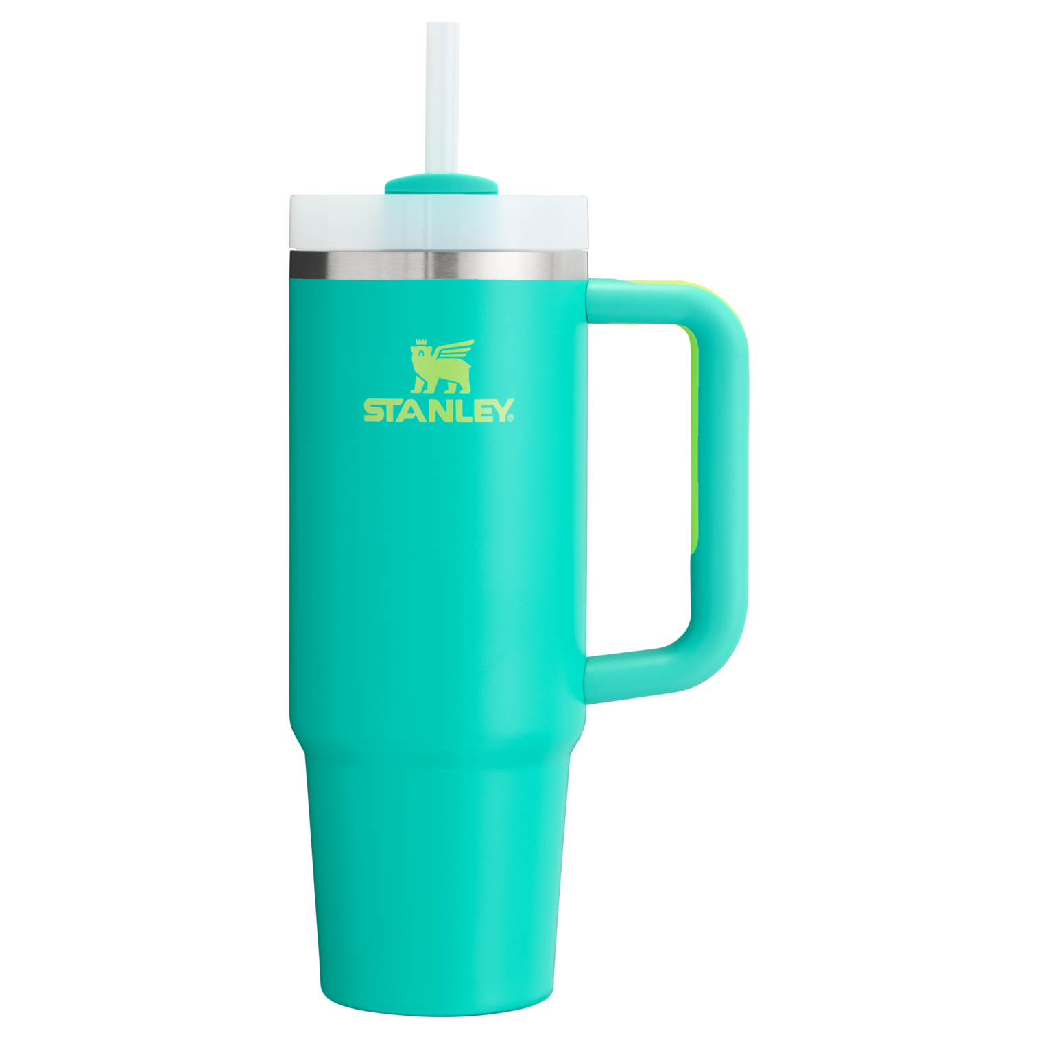 Car-Cup Friendly The Quencher H2.0 Flowstate Tumbler | Stanley Create D331C - Premium Stainless Steel Straw Cup for All-Day Hydration Detail