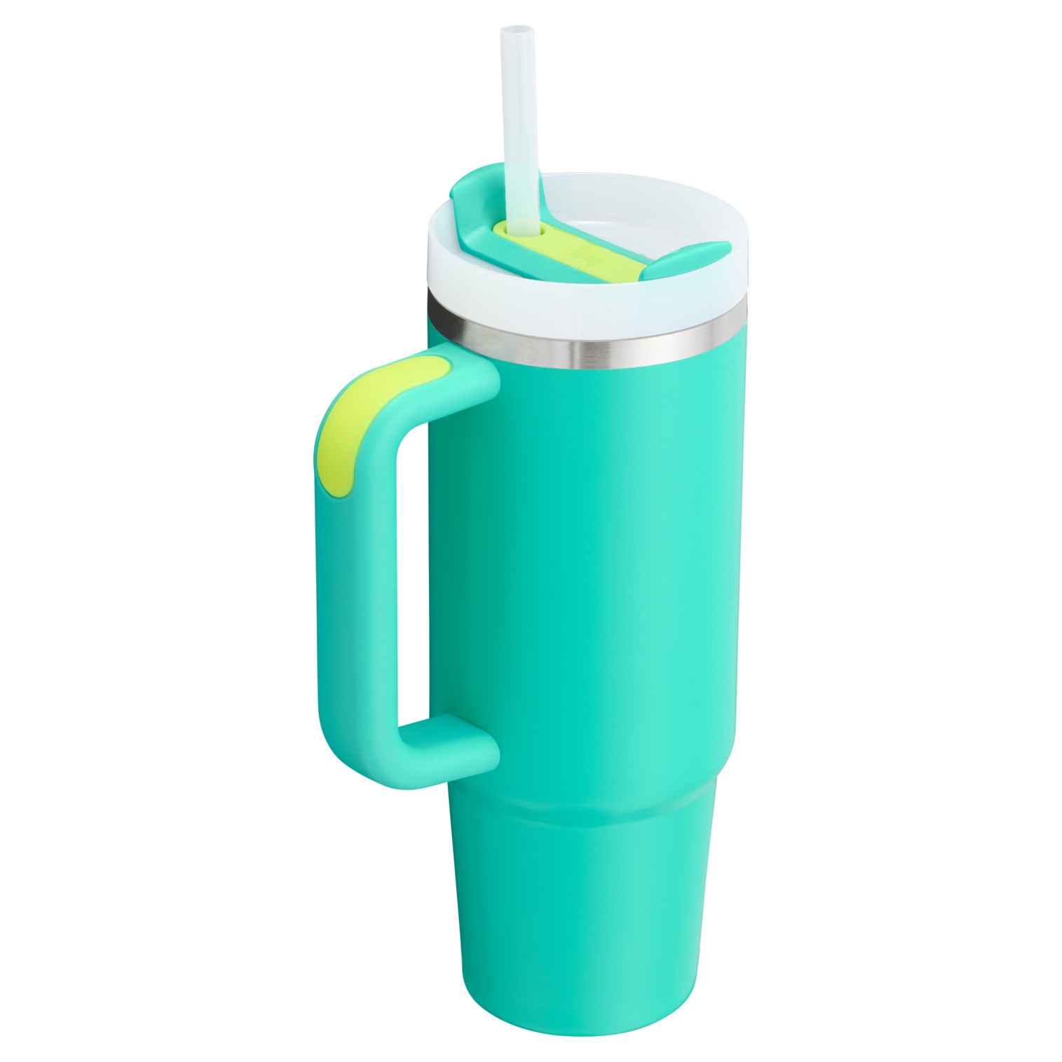 Car-Cup Friendly The Quencher H2.0 Flowstate Tumbler | Stanley Create D331C - Premium Stainless Steel Straw Cup for All-Day Hydration Detail