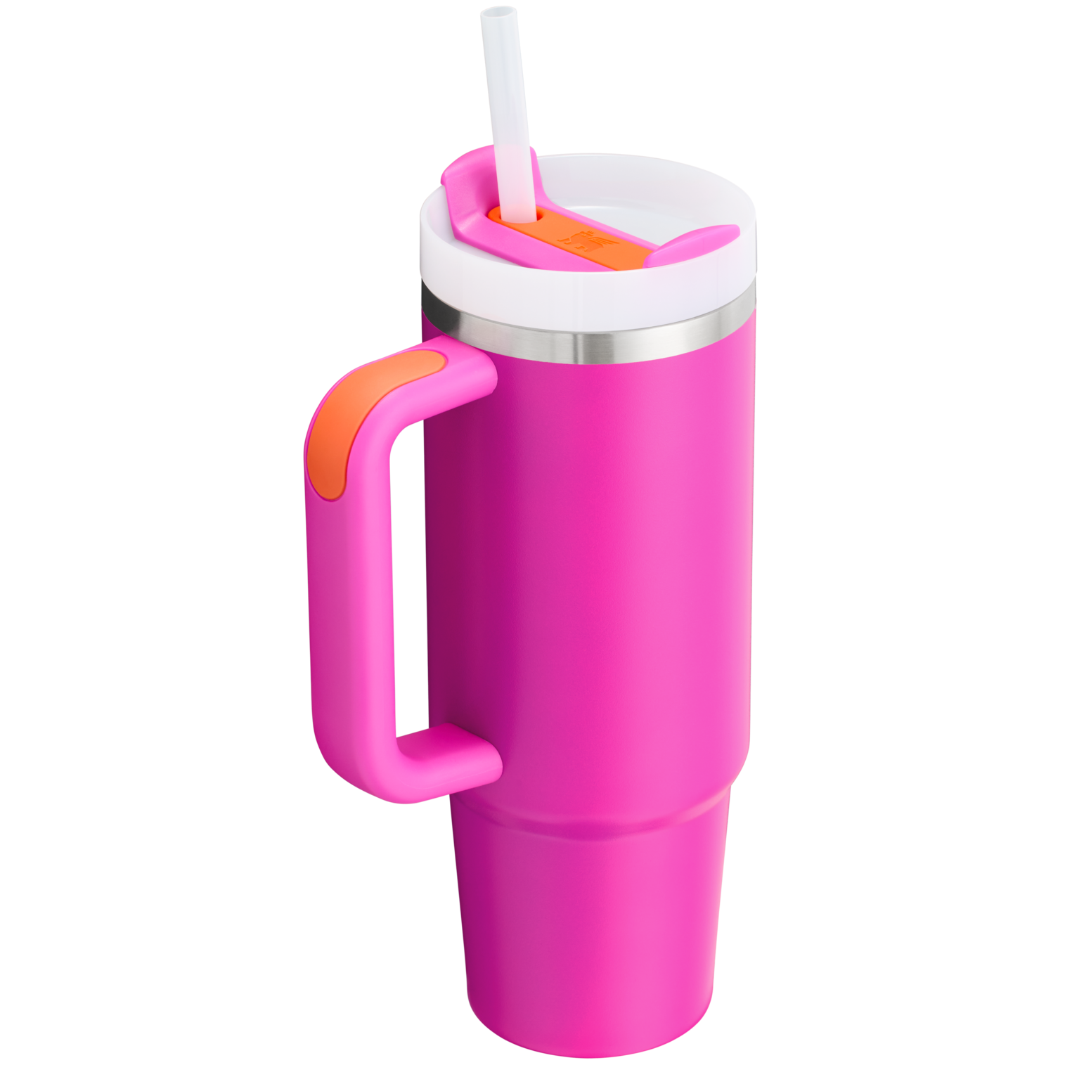Car-Cup Friendly The Quencher H2.0 Flowstate Tumbler | Stanley Create D331C - Premium Stainless Steel Straw Cup for All-Day Hydration Detail