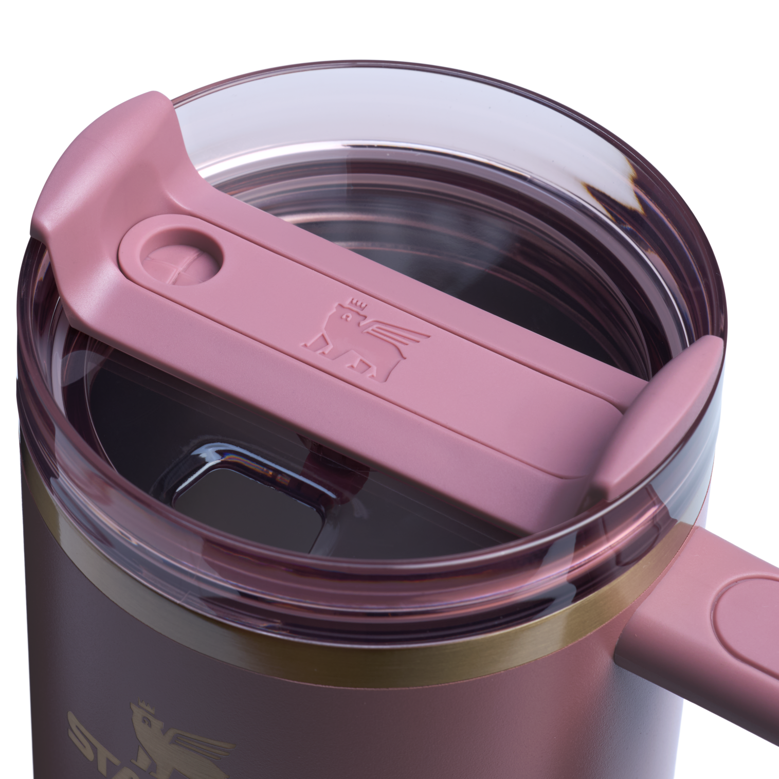 Car-Cup Friendly The Quencher H2.0 Flowstate Tumbler D050X - FlowState 3-Position Lid Insulated Travel Mug Detail