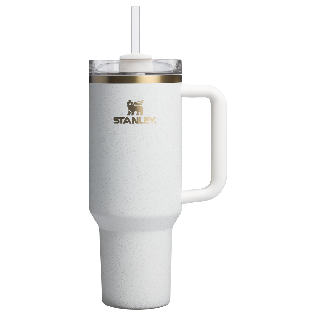 Splash-Resistant FlowState The Quencher H2.0 Flowstate Tumbler  | Stanley Create D332L - Premium Stainless Steel Straw Cup for All-Day Hydration Detail