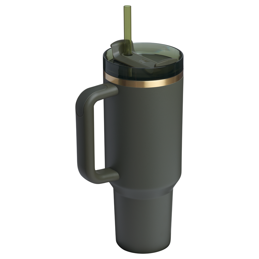 Car-Cup Friendly The Quencher H2.0 Flowstate Tumbler D050X - FlowState 3-Position Lid Insulated Travel Mug Detail