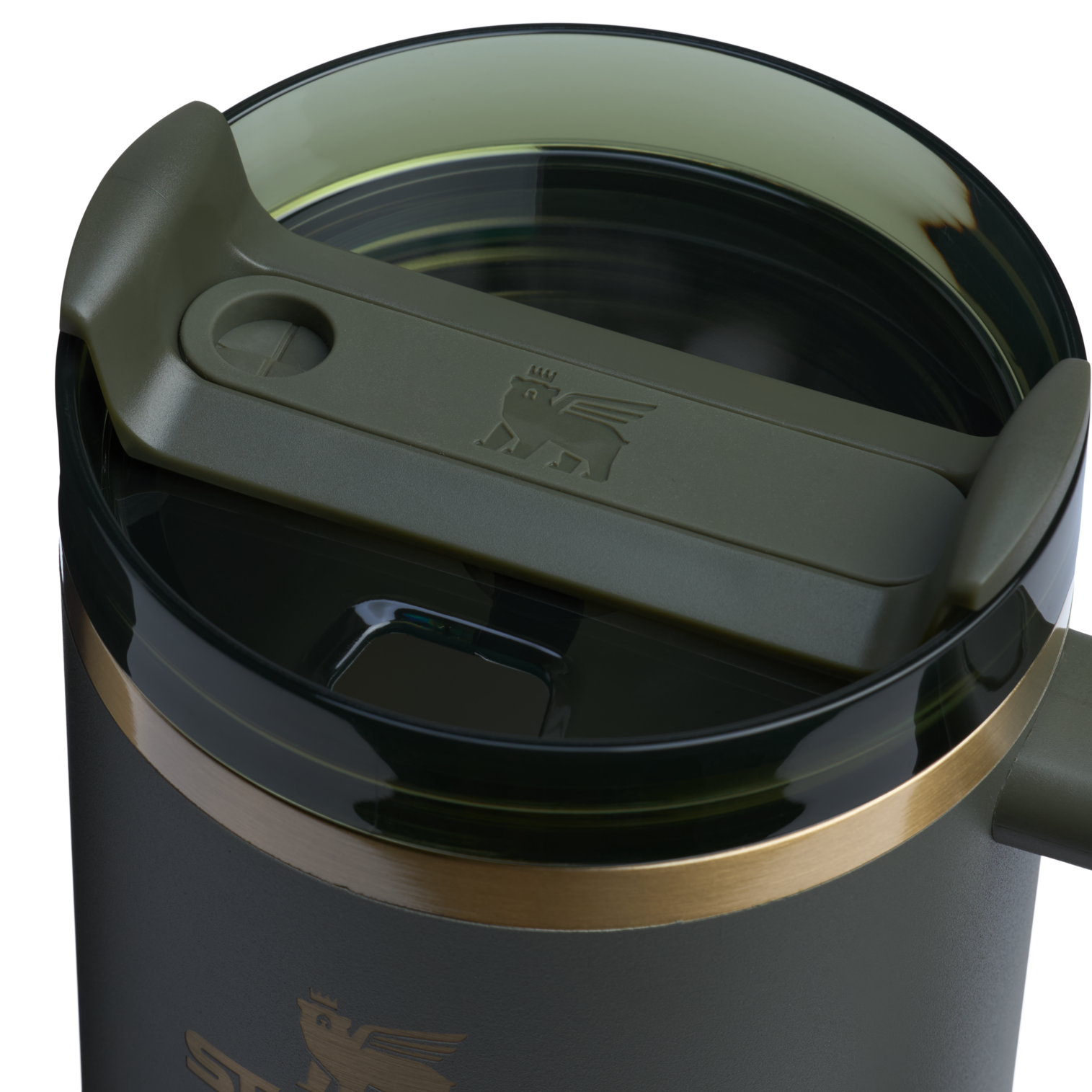 Splash-Resistant FlowState The Quencher H2.0 Flowstate Tumbler  | Stanley Create D332L - Premium Stainless Steel Straw Cup for All-Day Hydration Detail