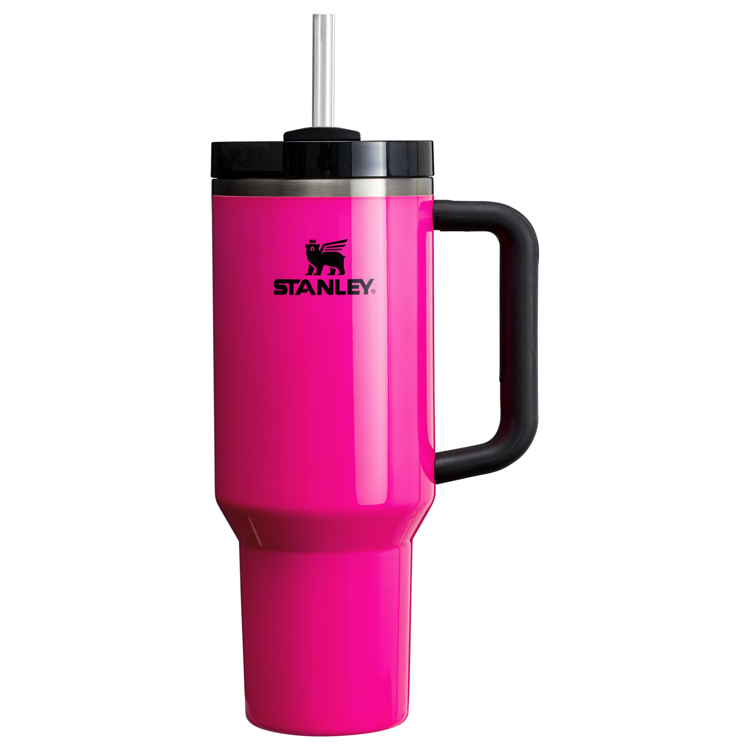 Splash-Resistant FlowState The Quencher H2.0 Flowstate Tumbler  | Stanley Create D332L - Premium Stainless Steel Straw Cup for All-Day Hydration Detail
