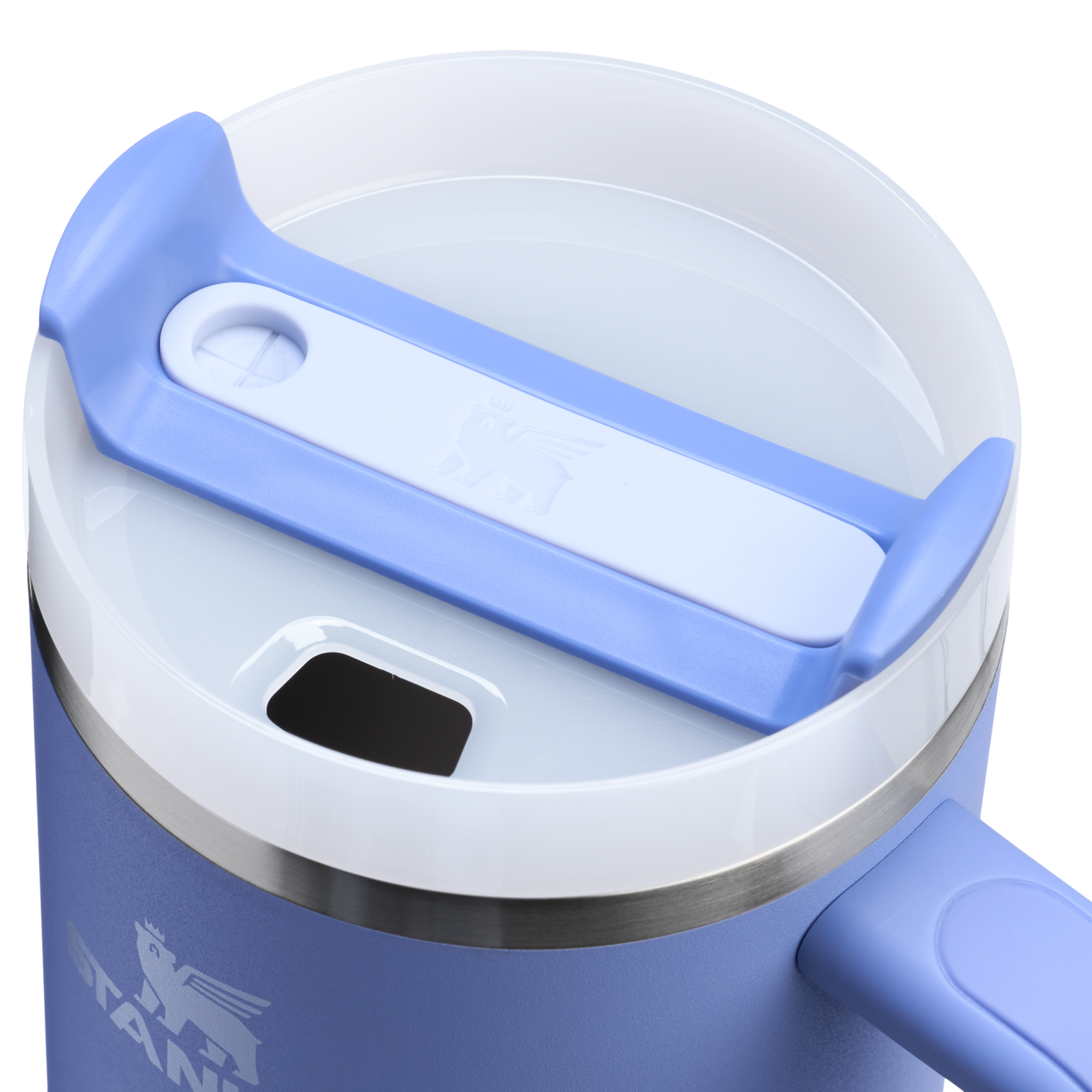 Car-Cup Friendly The Quencher H2.0 Flowstate Tumbler D050X - FlowState 3-Position Lid Insulated Travel Mug Detail