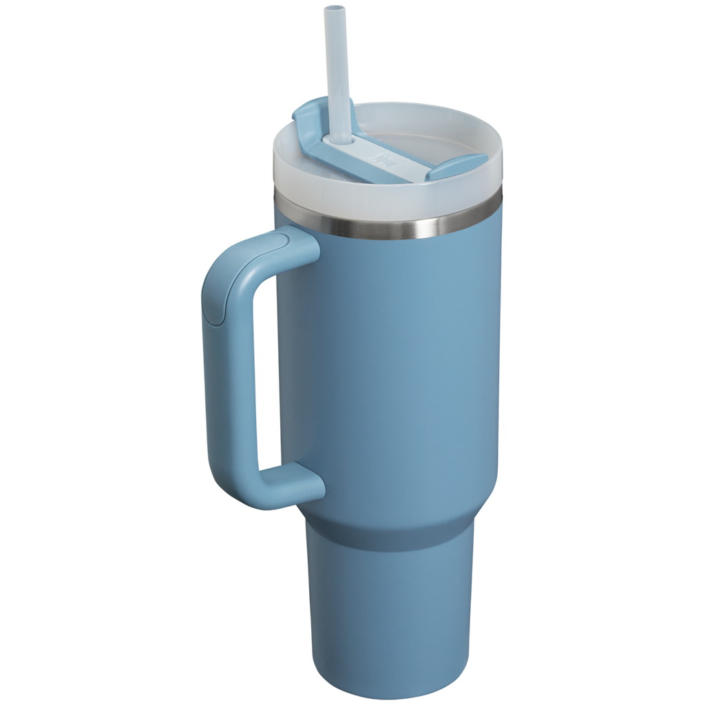 Splash-Resistant FlowState The Quencher H2.0 Flowstate Tumbler  | Stanley Create D332L - Premium Stainless Steel Straw Cup for All-Day Hydration Detail
