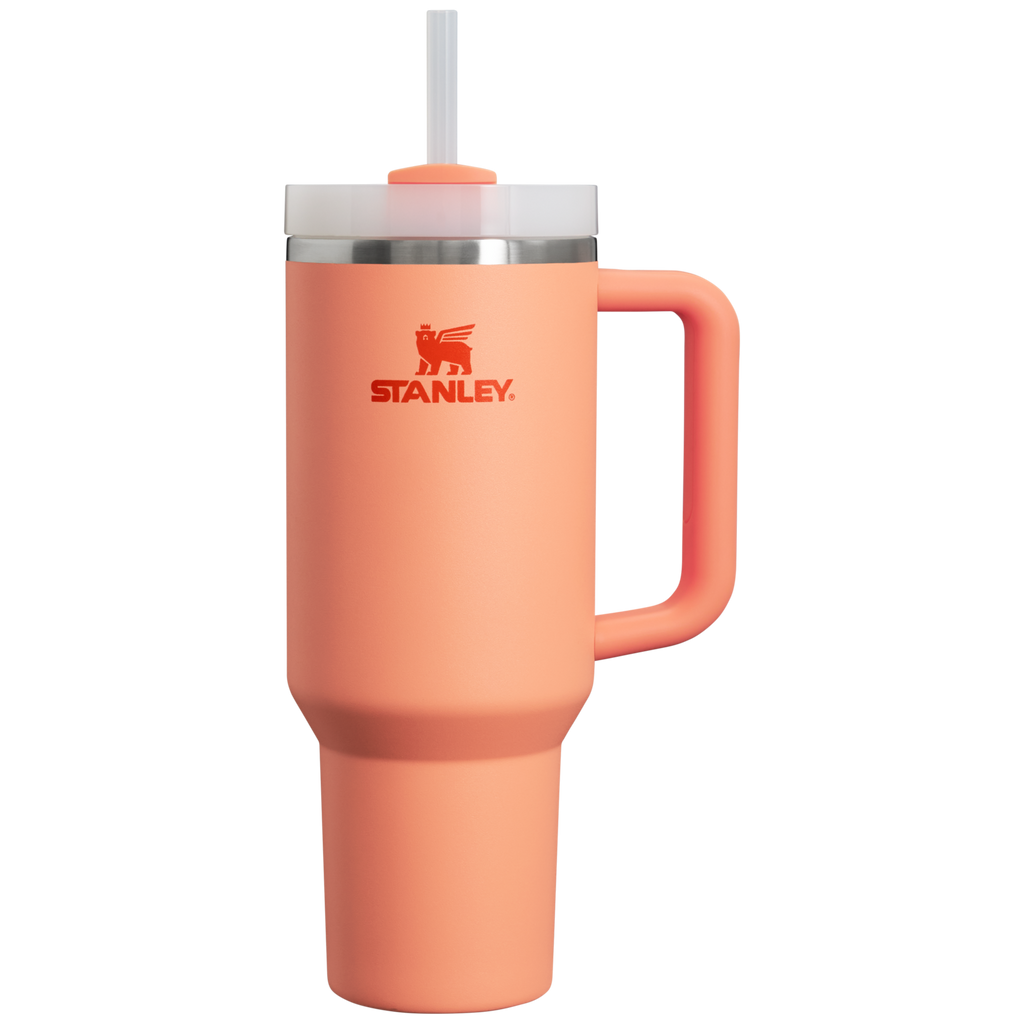 Splash-Resistant FlowState The Quencher H2.0 Flowstate Tumbler  | Stanley Create D332L - Premium Stainless Steel Straw Cup for All-Day Hydration Detail