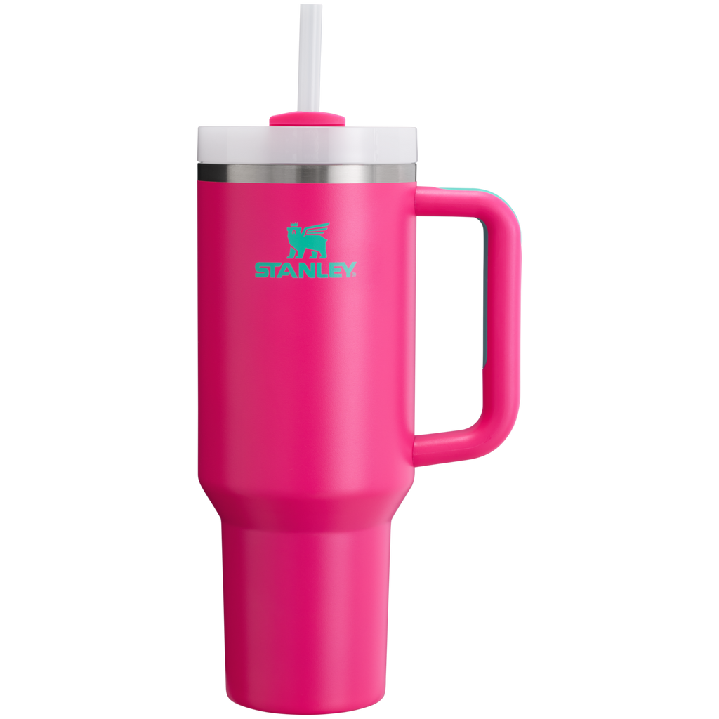 Splash-Resistant FlowState The Quencher H2.0 Flowstate Tumbler  | Stanley Create D332L - Premium Stainless Steel Straw Cup for All-Day Hydration Detail