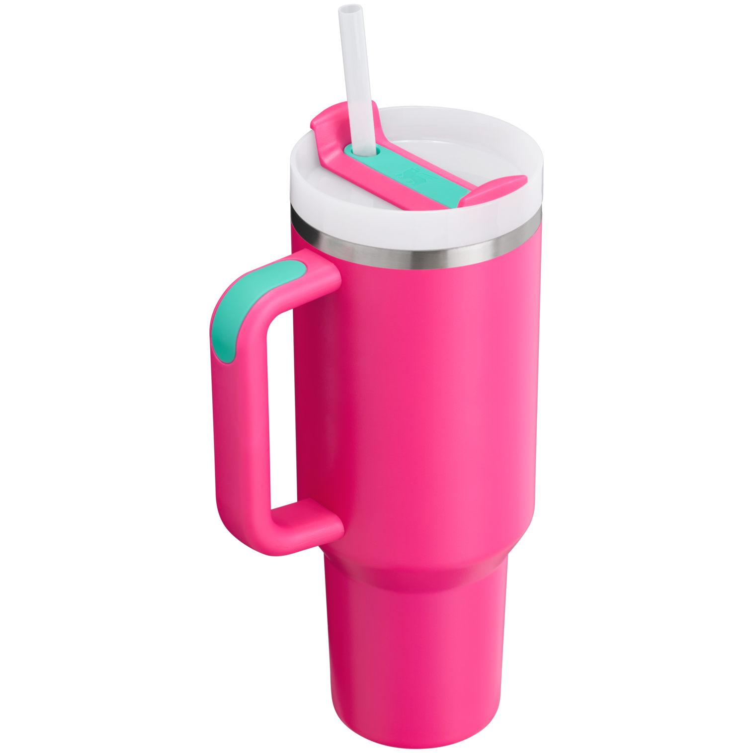 Splash-Resistant FlowState The Quencher H2.0 Flowstate Tumbler  | Stanley Create D332L - Premium Stainless Steel Straw Cup for All-Day Hydration Detail